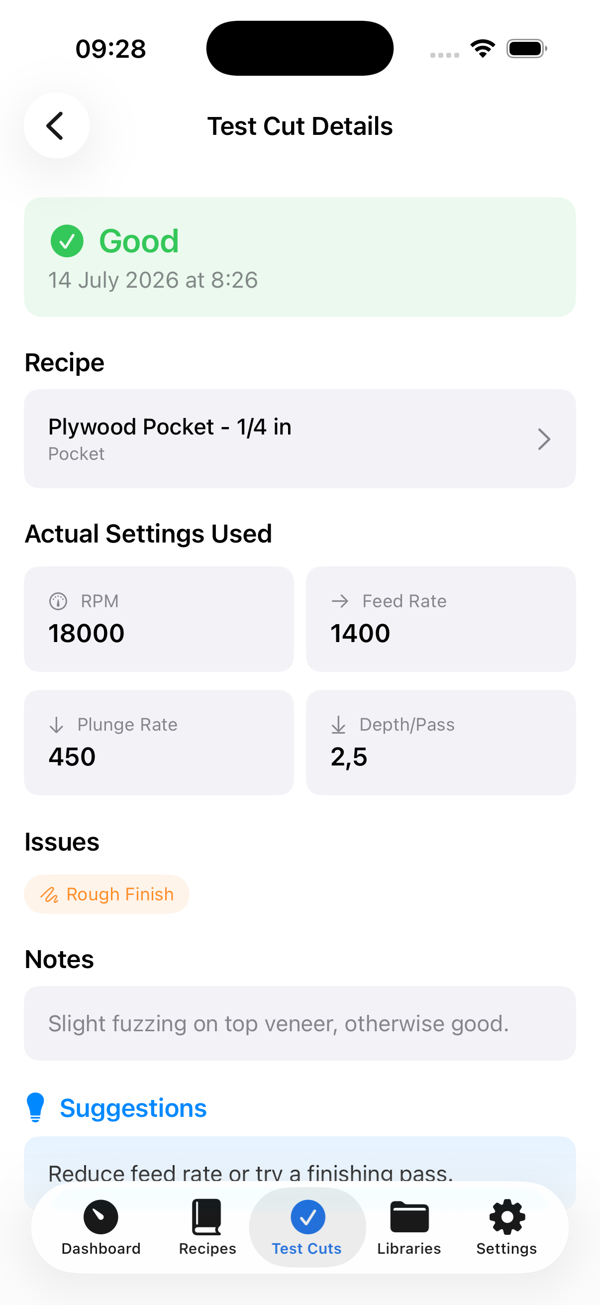 CNC Feeds iPhone screenshot 4