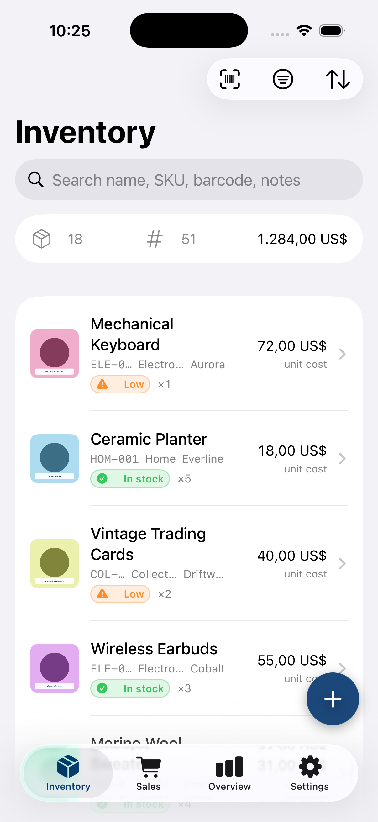Reseller Stock iPhone screenshot 1
