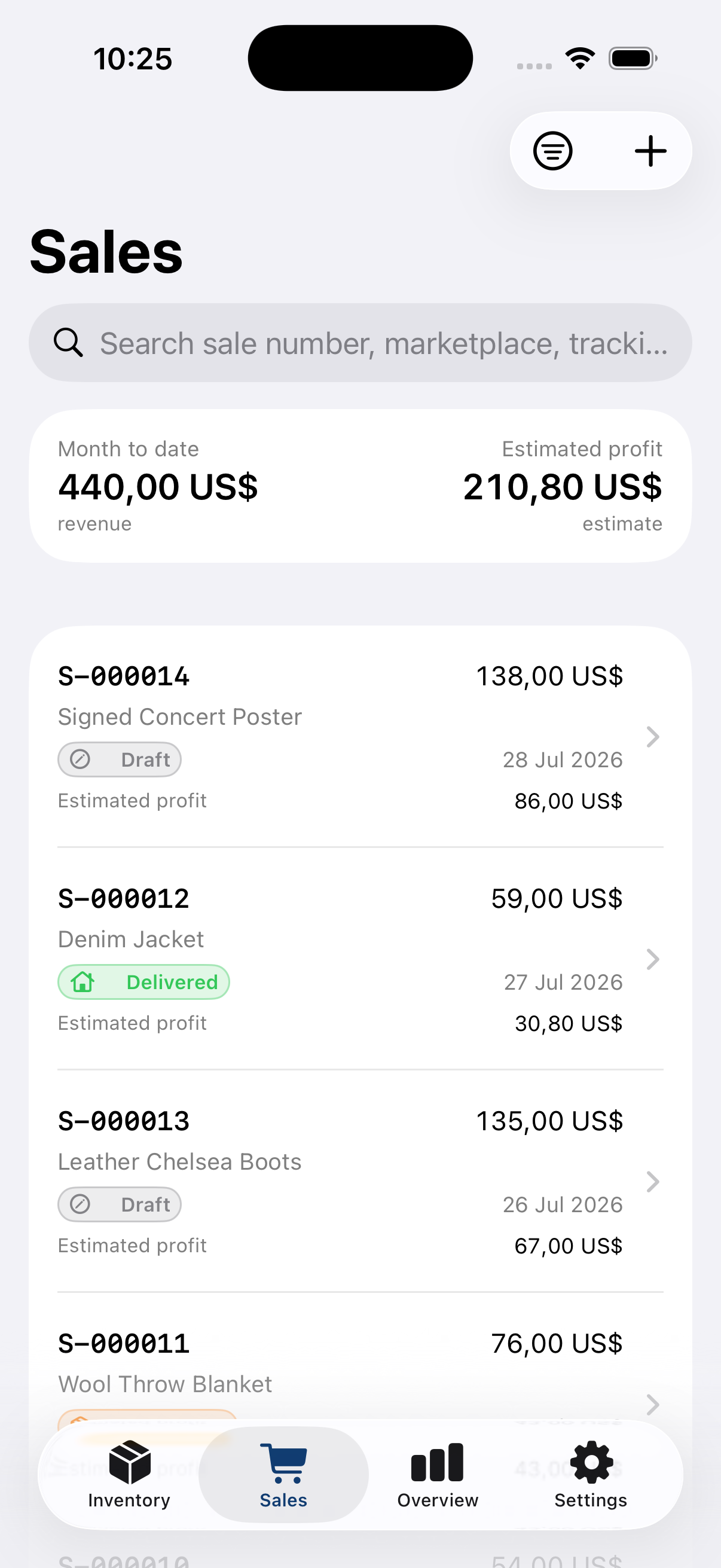 Reseller Stock iPhone screenshot 2