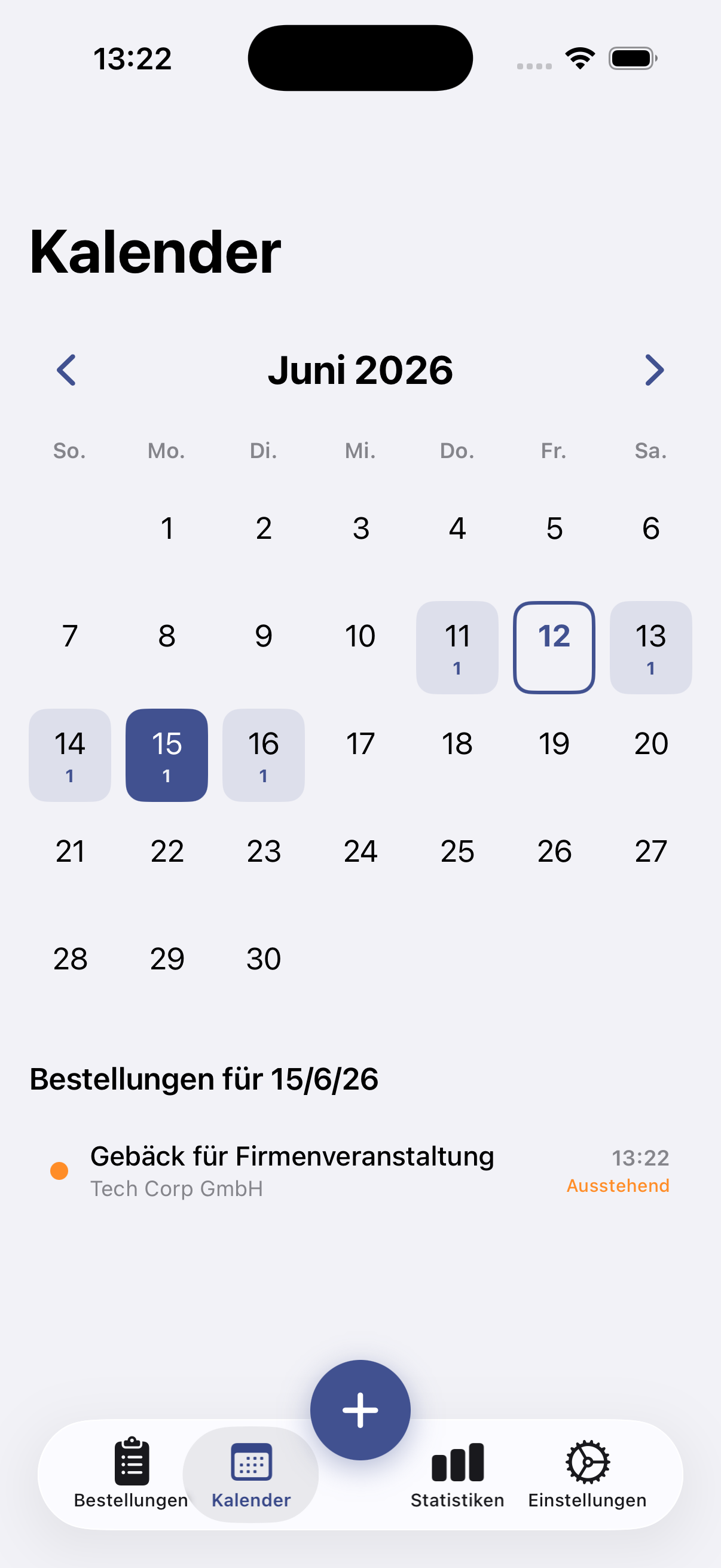 Custom Order Tracker · iPhone-Bildschirmfoto 3