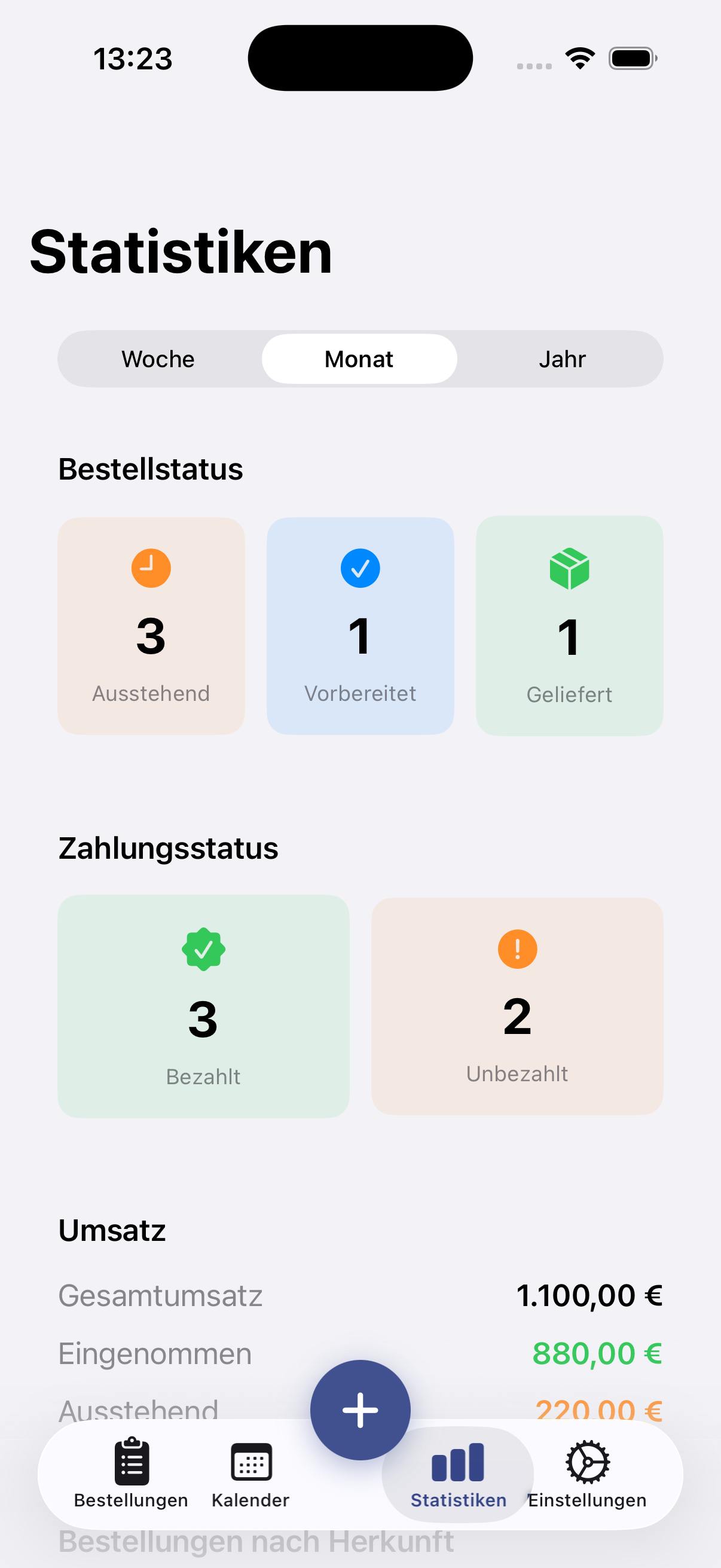 Custom Order Tracker · iPhone-Bildschirmfoto 4