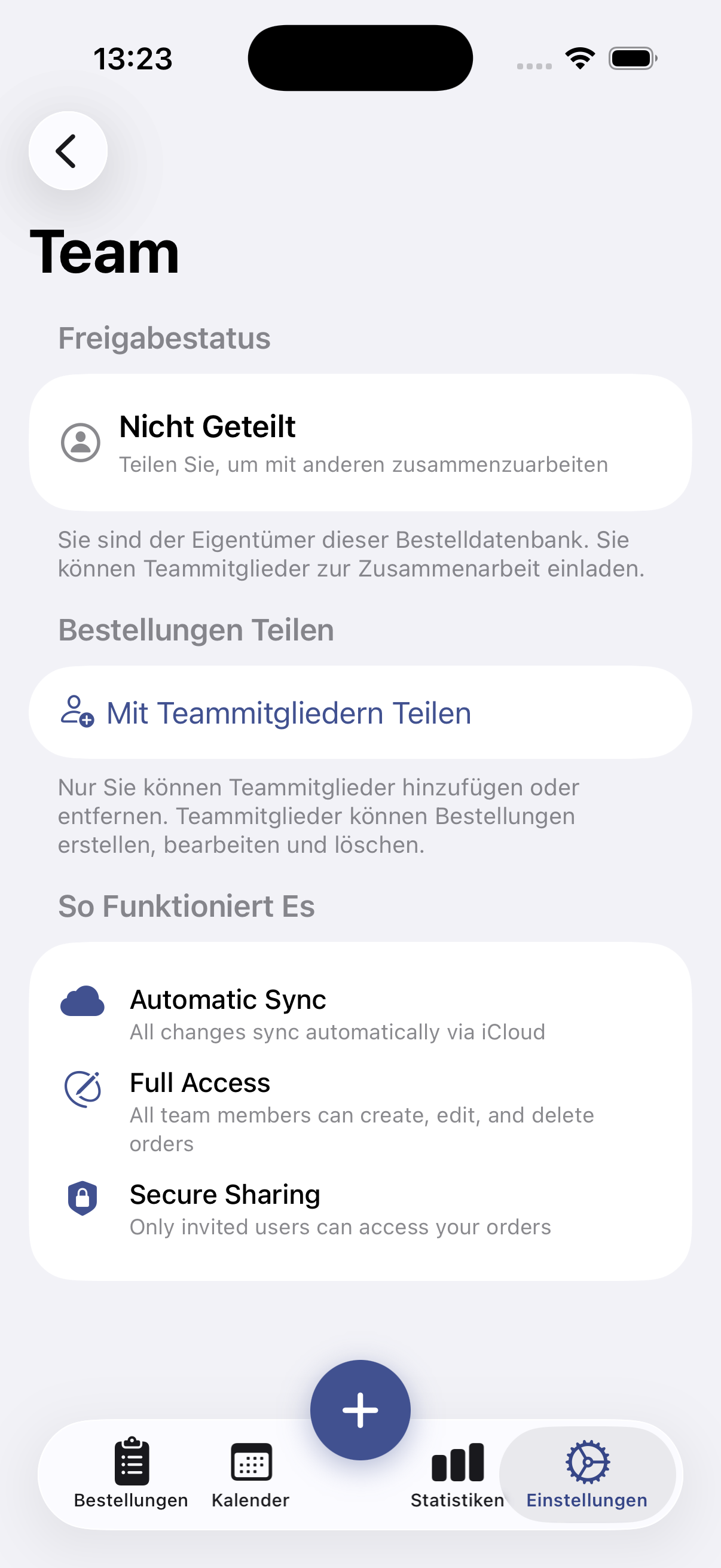 Custom Order Tracker · iPhone-Bildschirmfoto 5