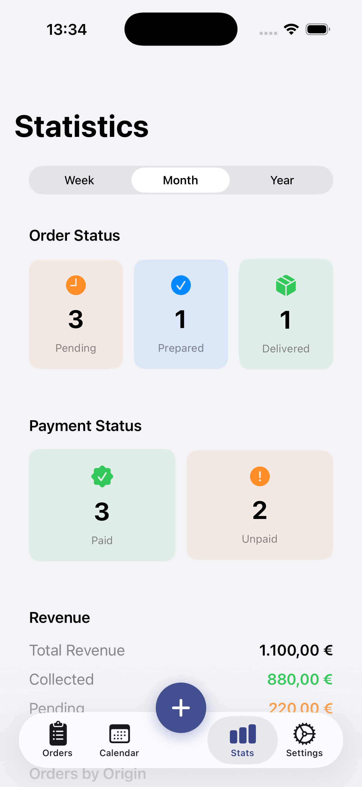 Custom Order Tracker iPhone screenshot 4